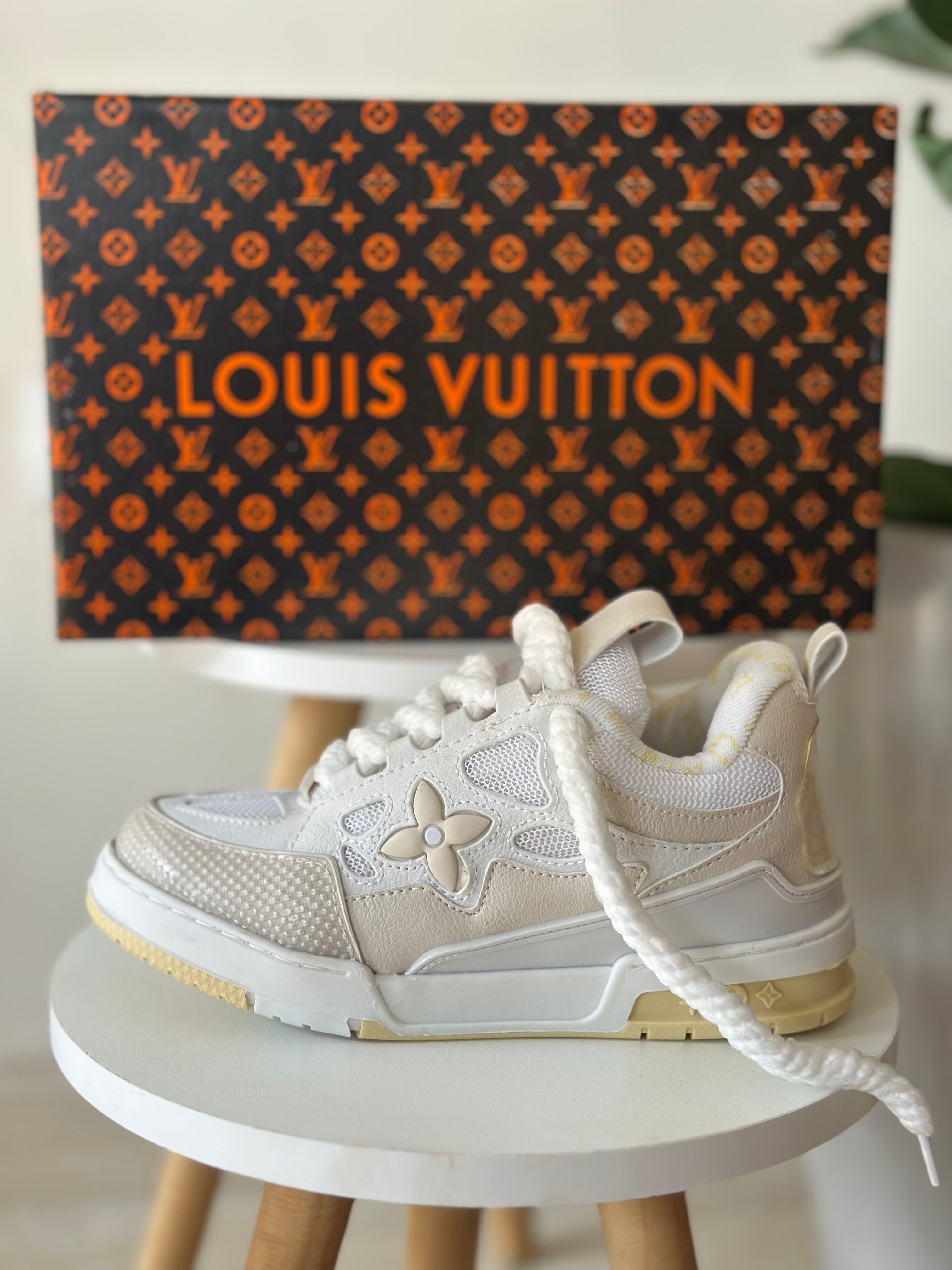 Tênis Feminino Branco Chunky – Estilo Fashion Premium